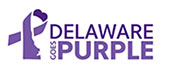 logo delaware goes purple substance use prevention