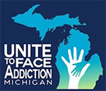 logo unite need to face addiction eliminate addiction stigma